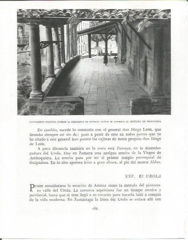 LAMINA 26556: Porticos de la parroquia de Elorrio