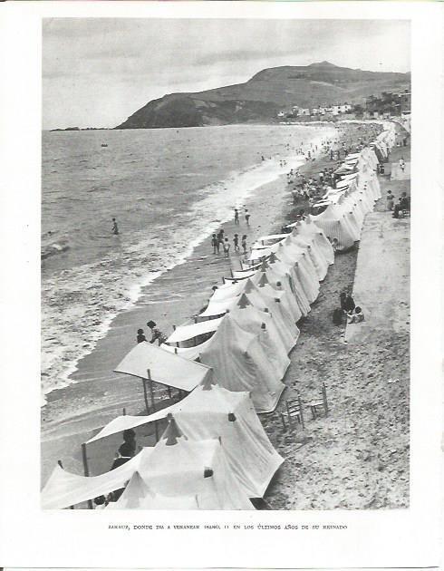 LAMINA 26548: Playa de Zarauz
