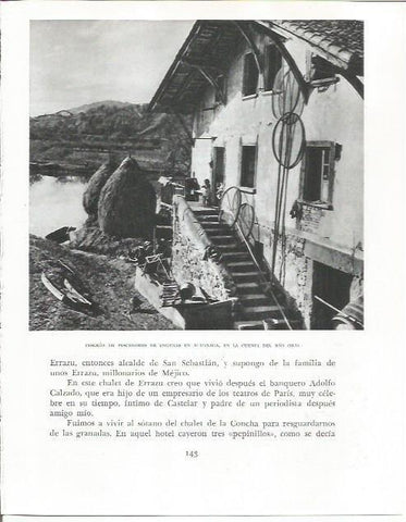 LAMINA 26547: Caserio de pescadores en Aguinaga