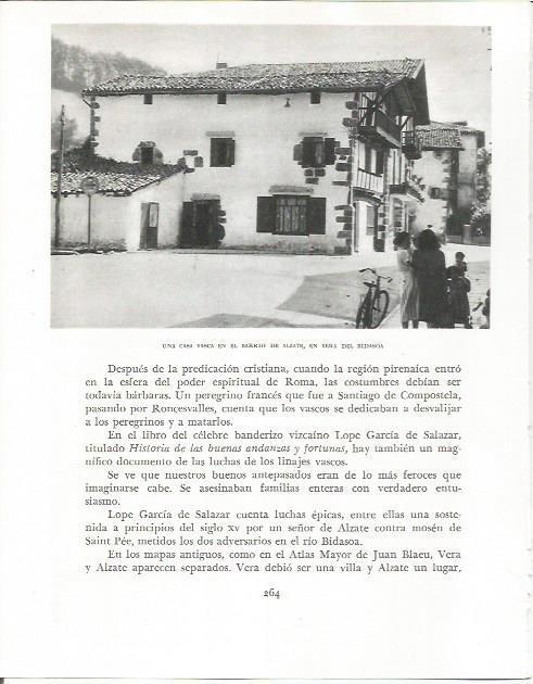 LAMINA 26603: Casa en el barrio de Alzate en Vera del Bidasoa