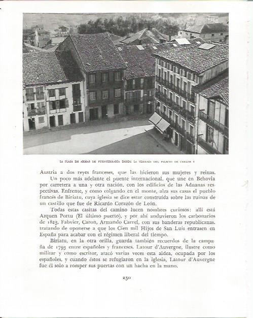 LAMINA 26598: Plaza de Armas de Fuenterrabia