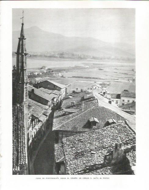LAMINA 26597: Casas de Fuenterrabia