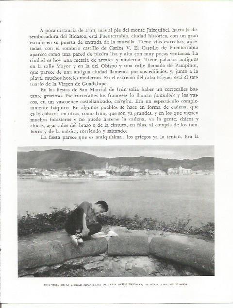 LAMINA 26596: Vista de Irun
