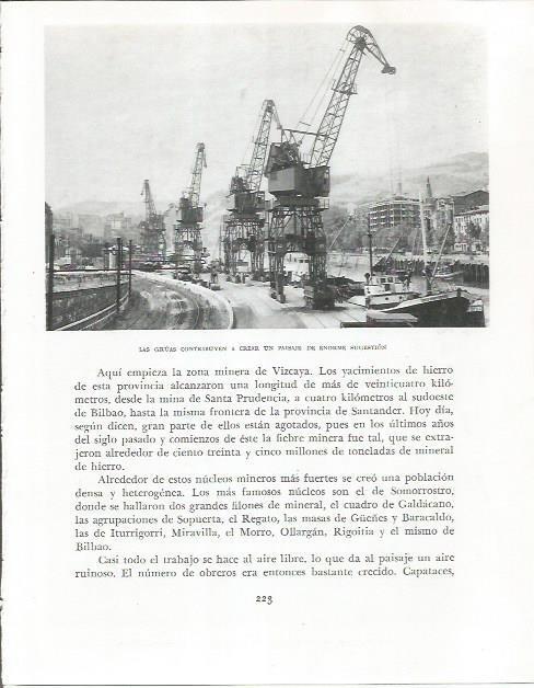 LAMINA 26587: Gruas de la industria de Bilbao