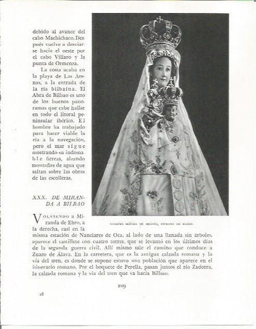 LAMINA 26580: Nuestra Señora de Begoña