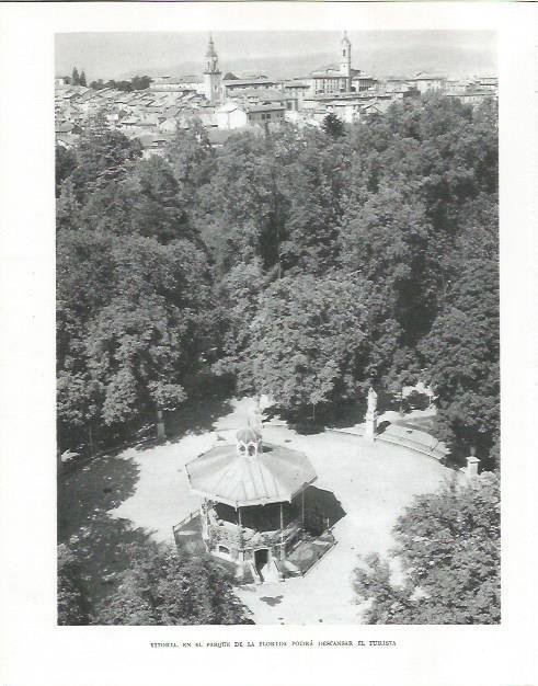 LAMINA 26506: Parque de la Florida en Vitoria