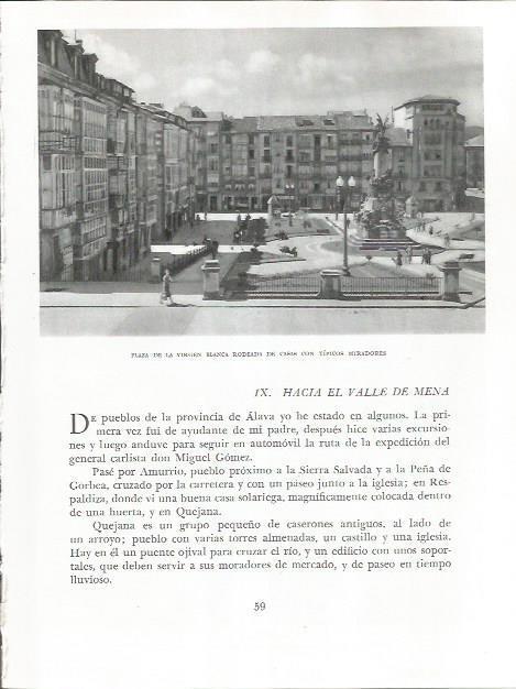 LAMINA 26505: Plaza de la Virgen Blanca en Vitoria