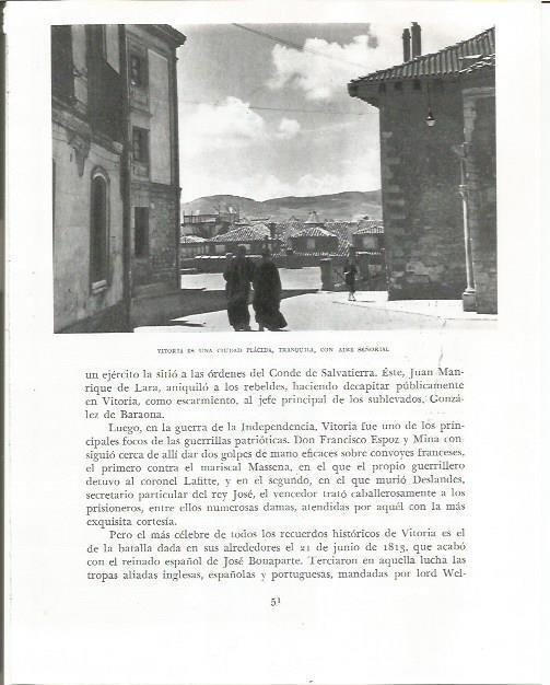 LAMINA 26501: Plaza en Vitoria