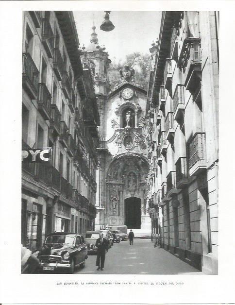 LAMINA 26540: Iglesia de la Virgen del Coro en San Sebastian