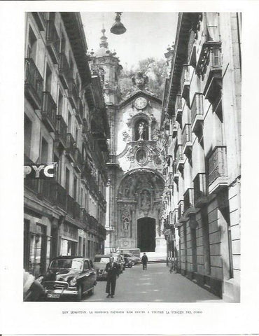 LAMINA 26540: Iglesia de la Virgen del Coro en San Sebastian