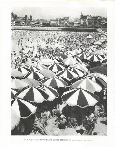 LAMINA 26539: Playa de La Concha de San Sebastian