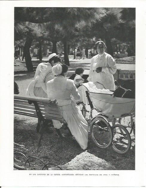 LAMINA 26537: Niñeras en San Sebastian