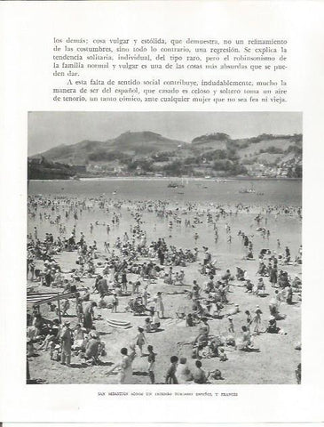 LAMINA 26535: Playa de San Sebastian