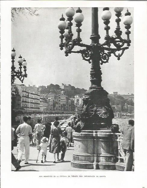LAMINA 26534: Vista de San Sebastian