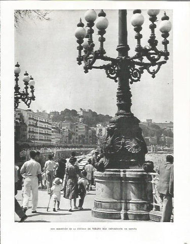 LAMINA 26534: Vista de San Sebastian