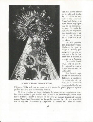 LAMINA 26523: Virgen de Aranzazu