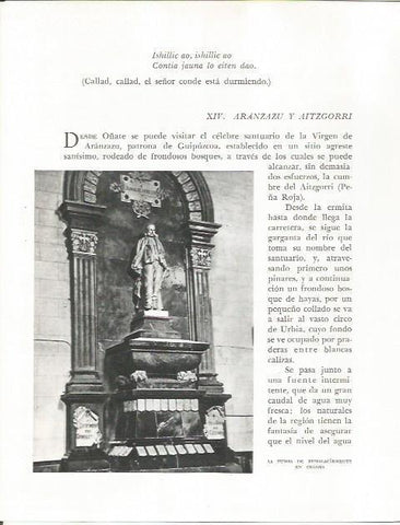 LAMINA 26519: Tumba de Zumalacarregui en Cegama