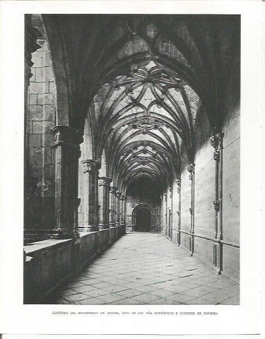 LAMINA 26528: Claustro del monasterio de Irache