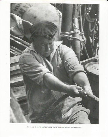 LAMINA 26697: Pescador del Pais Vasco