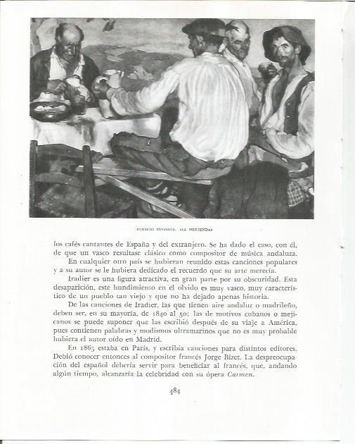 LAMINA 26702: La merienda, por Ignacio Zuloaga