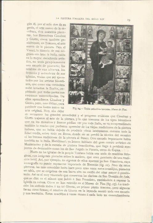 LAMINA 26729: Tabla toscana en el Museo de Pisa