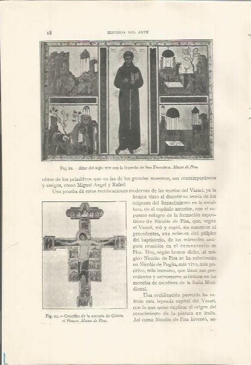 LAMINA 26728: Altar del siglo XIII en el Museo de Pisa