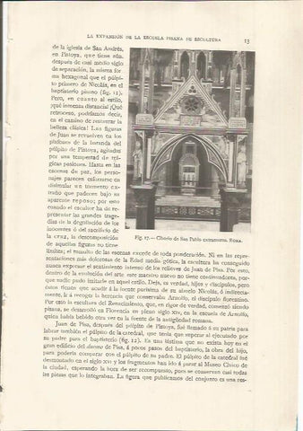 LAMINA 26726: Ciborio de San Pablo Extramuros en Roma