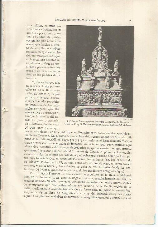 LAMINA 26723: Arca sepulcro de Santo Domingo de Guzman en Bolonia