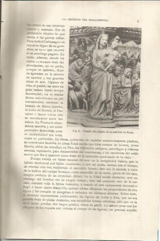 LAMINA 26722: Detalle del pulpito de la catedral de Siena