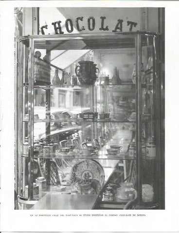 LAMINA 26671: Chocolateria en Bayona