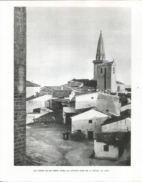 LAMINA 26633: Torres de San Pedro en Olite