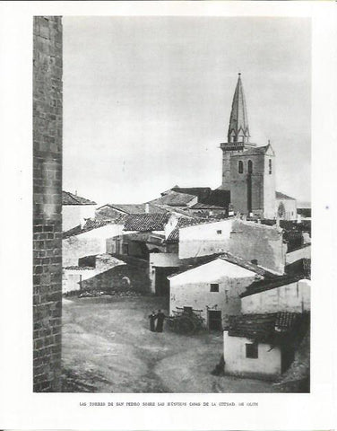 LAMINA 26633: Torres de San Pedro en Olite