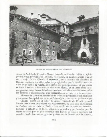 LAMINA 26618: Plaza del Roncal