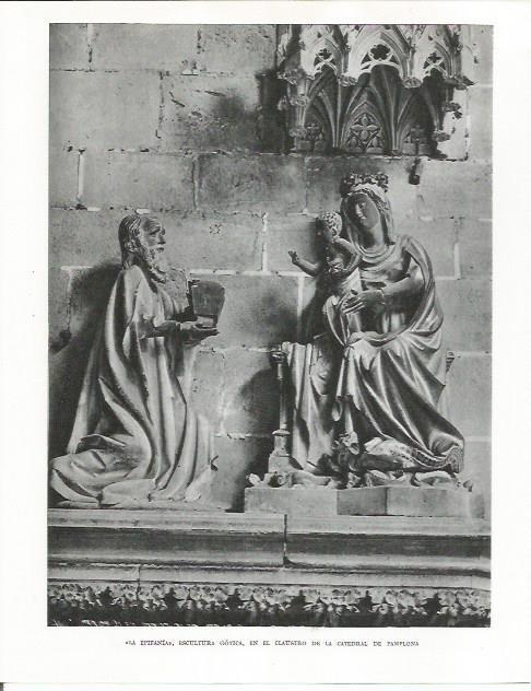 LAMINA 26617: La Epifania de la Catedral de Pamplona