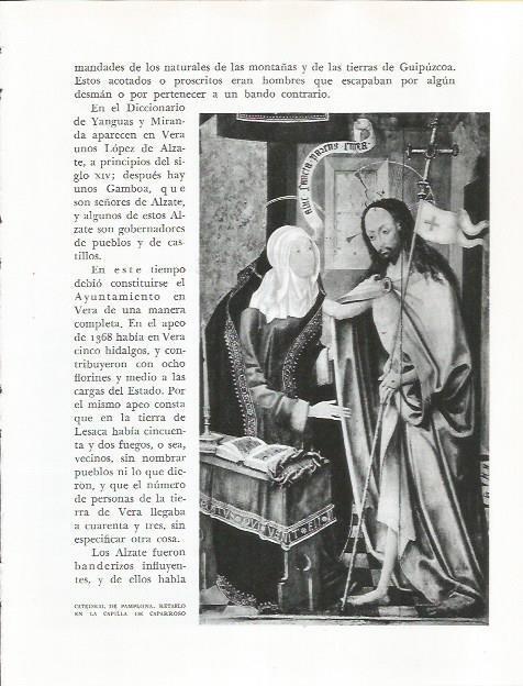 LAMINA 26615: Retablo de la Catedral de Pamplona