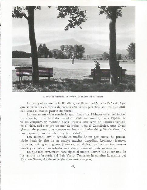 LAMINA 26665: Campo de golf en Chantaco