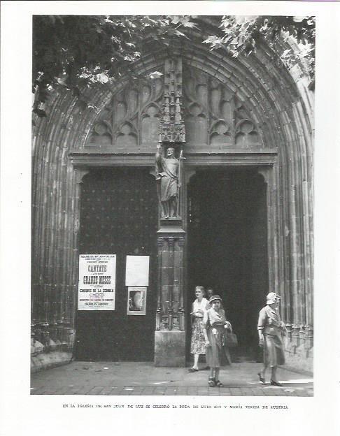 LAMINA 26661: Iglesia de San Juan de la Luz