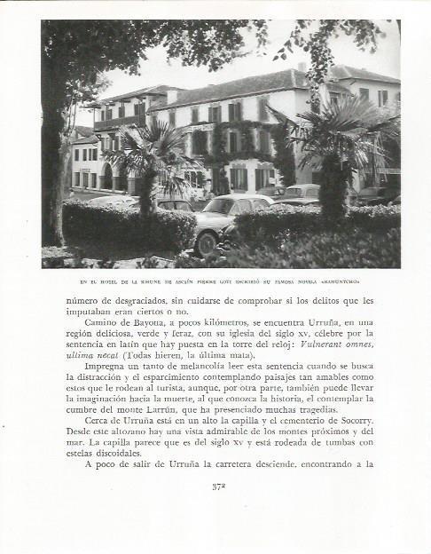 LAMINA 26656: Hotel de la Rhune de Ascain