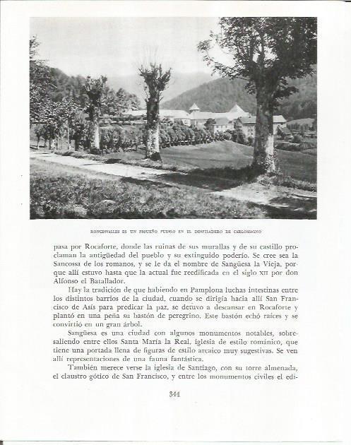 LAMINA 26643: Vista de Roncesvalles