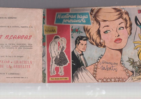 Susana numero 036: Mientras haya primavera (numerada 2 en trasera)
