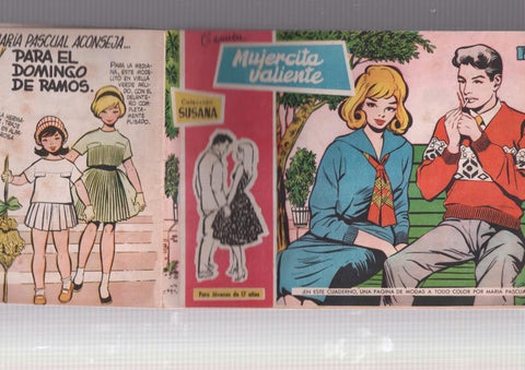 Susana numero 051: Mujercita valiente, trasera consejo moda de Maria Pascual