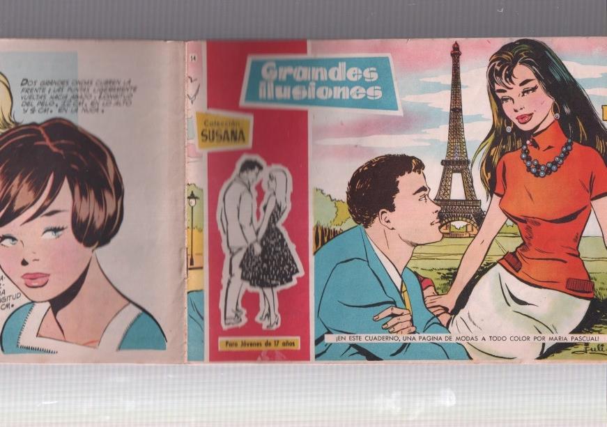 Susana numero 054: Grandes ilusiones, trasera consejo moda de Maria Pascual