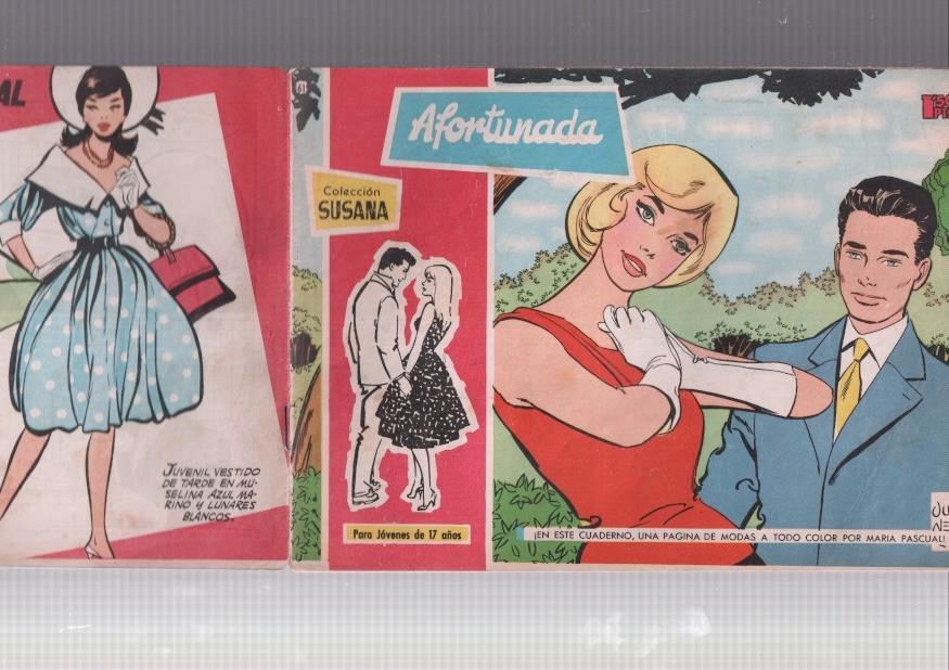 Susana numero 061: Afortunada, trasera consejo moda de Maria Pascual