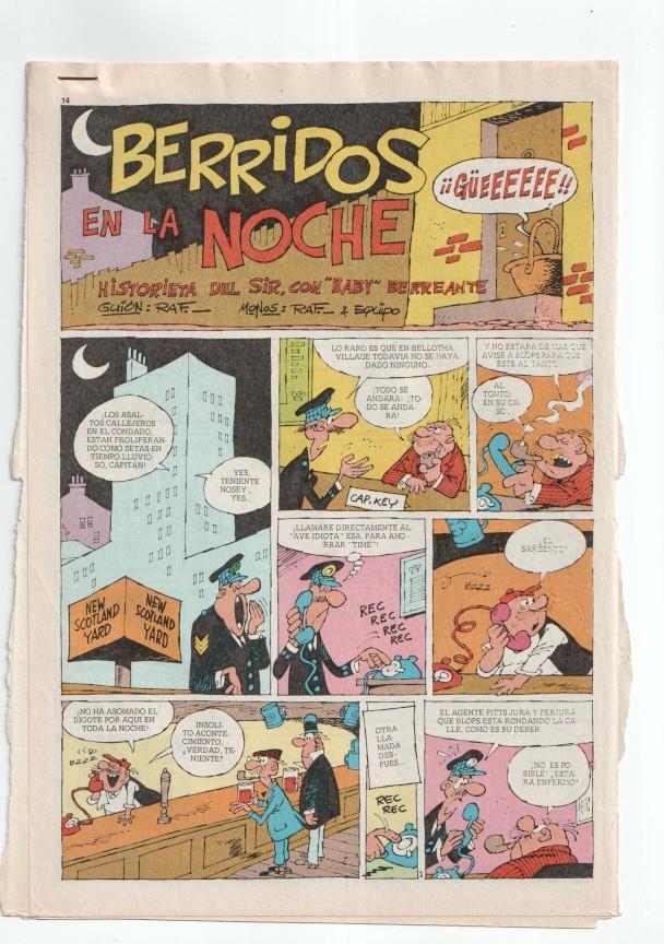 RAF: Sir Tim O'Theo: Berridos en la noche