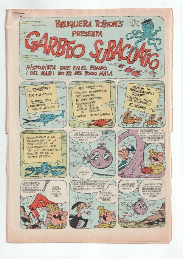 RAF: Sir Tim O'Theo: Garbeo subacuatico