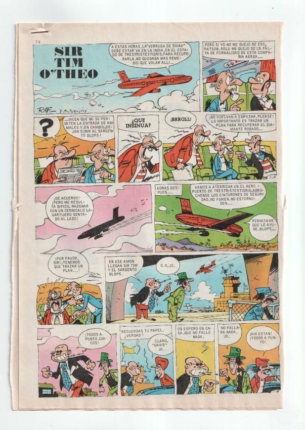 RAF: Sir Tim O'Theo: no lleva titulo la aventura