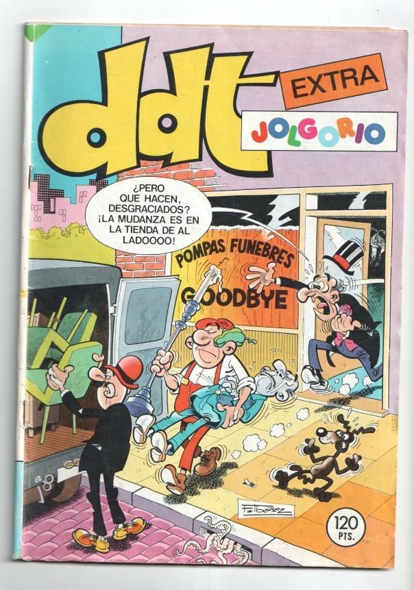 Bruguera: DDT extra numero 055: Jolgorio: Dos amigos de verdad (agencia, 12 paginas)