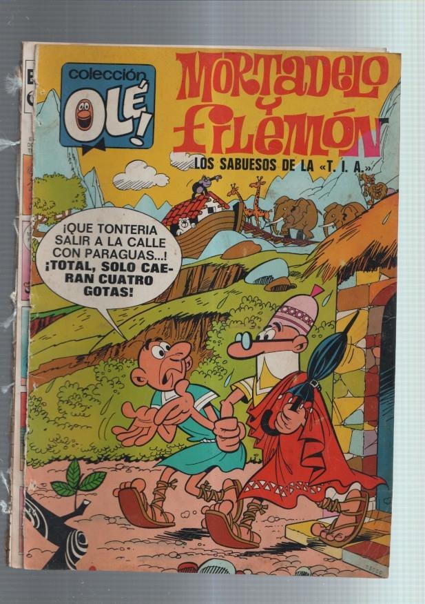 Coleccion Ole numero ?: Mortadelo y Filemon: Los sabuesos de la TIA (falta la primera pagina)