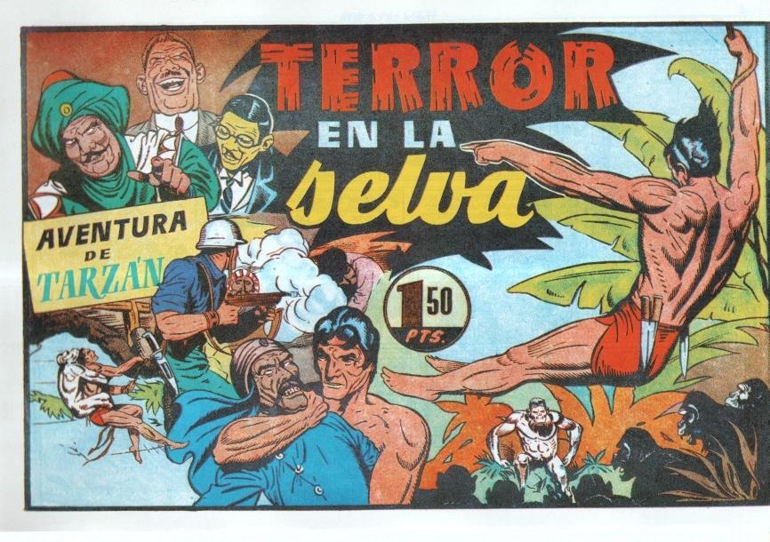 Facsimil: Tarzan: Terror en la selva