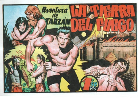 Facsimil: Tarzan: La tierra del fuego